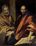 El Greco St Peter and St Paul Sweden oil painting artist